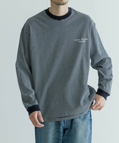 セール】『別注』RUSSELL ATHLETIC×UR LONG-SLEEVE T-SHIRTS（T