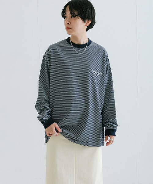セール】『別注』RUSSELL ATHLETIC×UR LONG-SLEEVE T-SHIRTS（T