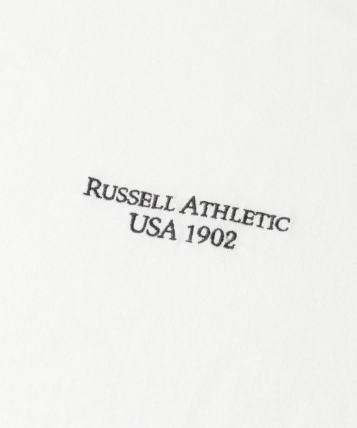 Russell Athletic(ラッセルアスレティック)の「『別注』RUSSELL ATHLETIC×UR LONG-SLEEVE T-SHIRTS(Tシャツ/カットソー・メンズ・ホワイト/その他1/その他2・MEDIUM/LARGE)」の13枚目の写真