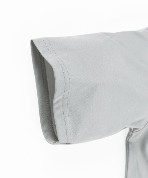 BRANSHES（ブランシェス）の「フロッキープリント6.5分袖Tシャツ（Tシャツ/カットソー・キッズ・ブラウン/ライトグレー/オフホワイト・130/110/100/140/120/150/90/80）」の9枚目の写真