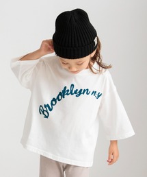 BRANSHES | フロッキープリント6.5分袖Tシャツ(Tシャツ/カットソー)