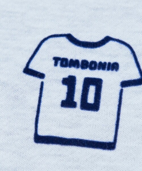 FREAK'S STORE(フリークスストア)の「tombonia/トムボニア 別注 フットボールグラフィック バックプリント パーカー(パーカー・メンズ・アッシュグレー/ブルー/チャコール/ネイビー・SMALL/MEDIUM/LARGE)」の9枚目の写真