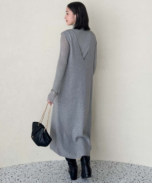 【セール】シアータートルセットワンピース（ワンピース）｜DOUX ARCHIVES（ドゥアルシーヴ）