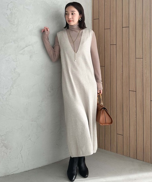 【セール】シアータートルセットワンピース（ワンピース）｜DOUX ARCHIVES（ドゥアルシーヴ）