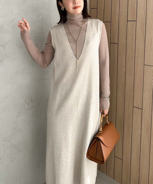 【セール】シアータートルセットワンピース（ワンピース）｜DOUX ARCHIVES（ドゥアルシーヴ）