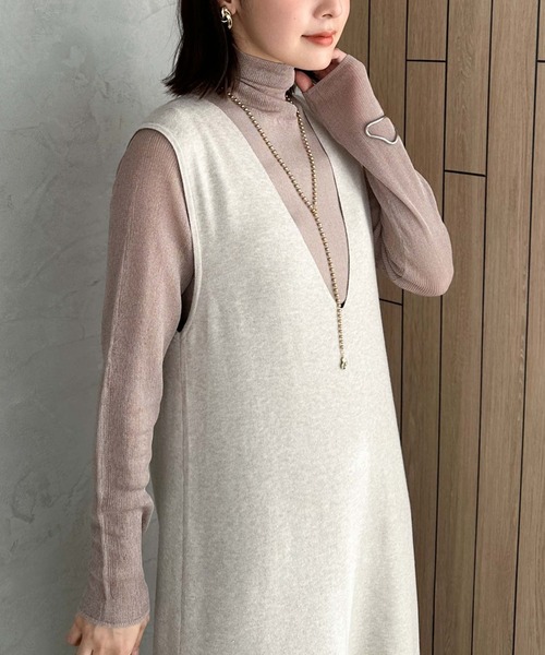 【セール】シアータートルセットワンピース（ワンピース）｜DOUX ARCHIVES（ドゥアルシーヴ）