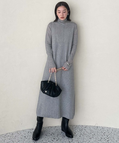 【セール】シアータートルセットワンピース（ワンピース）｜DOUX ARCHIVES（ドゥアルシーヴ）