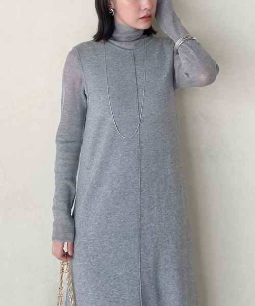 【セール】シアータートルセットワンピース（ワンピース）｜DOUX ARCHIVES（ドゥアルシーヴ）