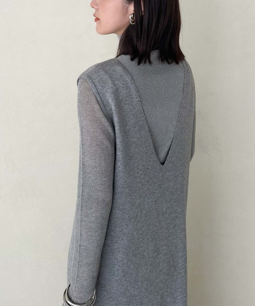 【セール】シアータートルセットワンピース（ワンピース）｜DOUX ARCHIVES（ドゥアルシーヴ）