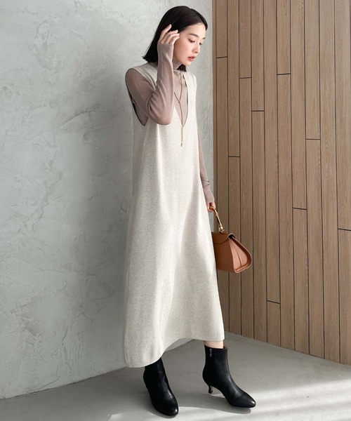 【セール】シアータートルセットワンピース（ワンピース）｜DOUX ARCHIVES（ドゥアルシーヴ）