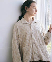 極美品 RNA-N アールエヌエーエヌ 植物柄シャツ 長袖 24AW 秋物 RNA-N｜アールエヌエーエヌ（レディース）のシャツ/ブラウス（花柄