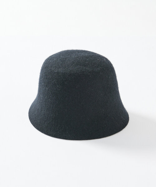 RIVE DROITE（リヴドロワ）の「【シーズンムードを高める】ウールバケットハット（ハット・レディース・グレー/ブラック・FREE）」の7枚目の写真