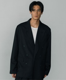 LURAKU(N)́yLURAKUzDouble-Breasted Jacket /  _uuXgWPbg(e[[hWPbg)