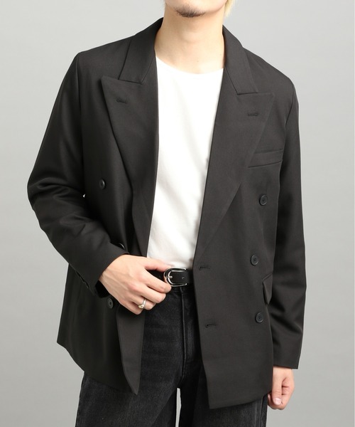 LURAKU】Double-Breasted Jacket / ダブルブレストジャケット｜SETUP