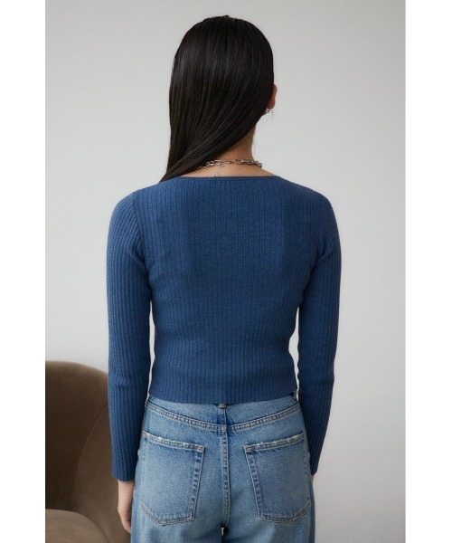 新品タグ付き　ソフトローンシアーワイドプルオーバー　BLUE Feiz'57 | Zeque (ゼクー)