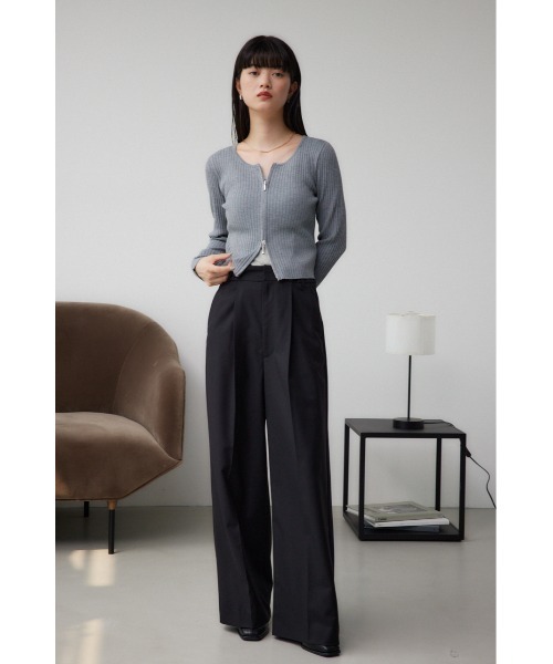 AZUL by moussy（アズールバイマウジー）の「Wジップロング