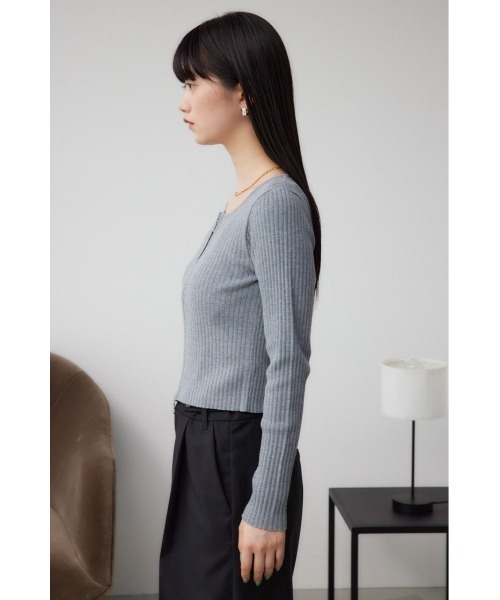 AZUL by moussy（アズールバイマウジー）の「Wジップロング