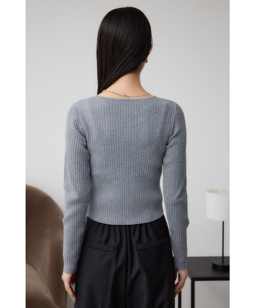 新品タグ付☆JulierYoga&Relax リブロングスリーブプルオーバー 新品タグ付☆JulierYoga&Relax リブロングスリーブプルオーバー