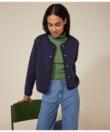 PETIT BATEAU | チュビックキルティングカーディガン(カーディガン/ボレロ)