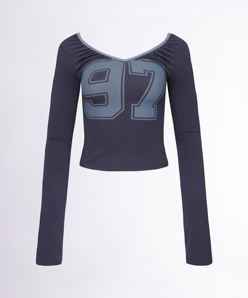 SCULPTOR(スカルプター)の「Scoop Back Strap Top/スコープバックストラップトップ(Tシャツ/カットソー・レディース・キャメル/レッド/パープル/ネイビー・X-SMALL/MEDIUM/SMALL)」の21枚目の写真