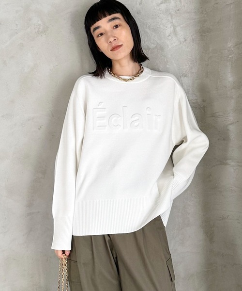 セール】Eclair ロゴニット（ニット/セーター）｜DOUX ARCHIVES（ドゥ