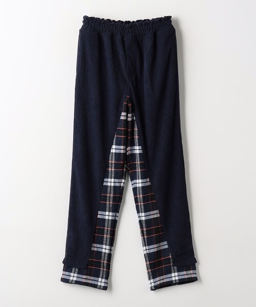 【セール】＜THE PARK SHOP＞レイヤード CORD パンツ / キッズ 125cm-145cm（その他パンツ）｜THE PARK SHOP（ザパークショップ）