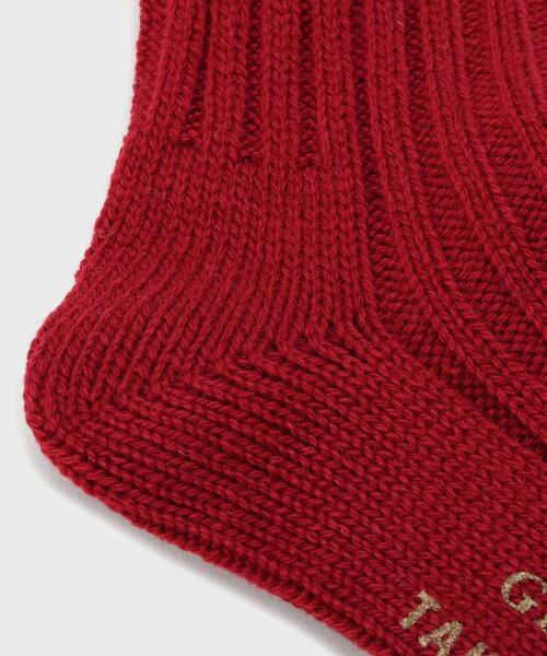 TAKEO KIKUCHI（タケオキクチ）の「メリノウール混ローゲージソックス（ソックス/靴下・メンズ・ワインレッド/ネイビー/チャコールグレー/ライトベージュ・00）」の8枚目の写真