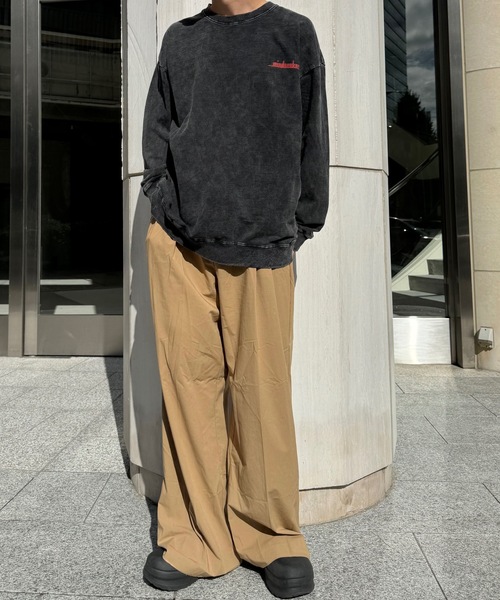 mindseeker(マインドシーカー)の「Small Logo Light Sweat(スウェット・メンズ・ブラック×グレー/ブラック×レッド・L/XL)」の5枚目の写真