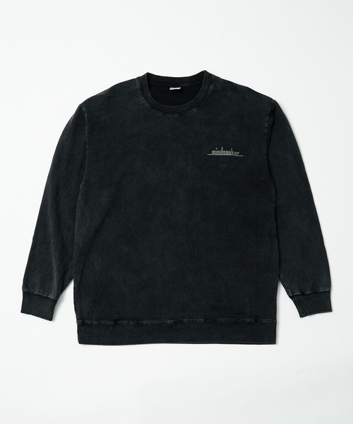 mindseeker(マインドシーカー)の「Small Logo Light Sweat(スウェット・メンズ・ブラック×グレー/ブラック×レッド・L/XL)」の3枚目の写真