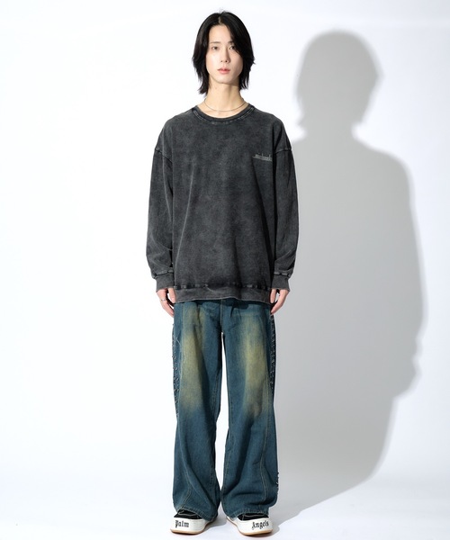 mindseeker(マインドシーカー)の「Small Logo Light Sweat(スウェット・メンズ・ブラック×グレー/ブラック×レッド・L/XL)」の11枚目の写真
