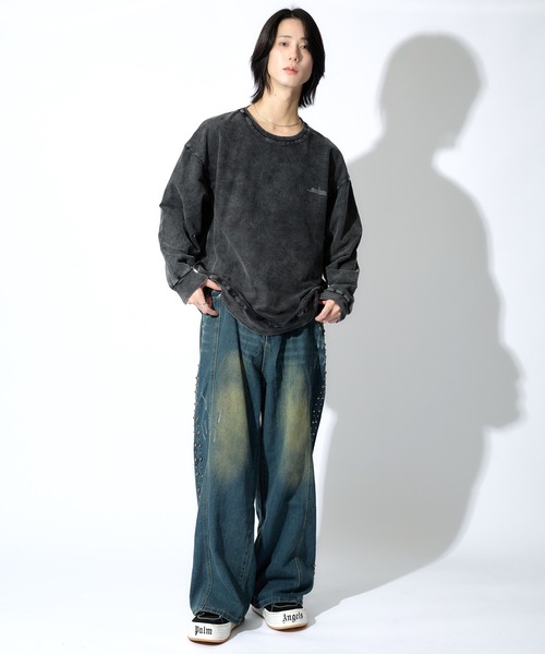 mindseeker(マインドシーカー)の「Small Logo Light Sweat(スウェット・メンズ・ブラック×グレー/ブラック×レッド・L/XL)」の12枚目の写真