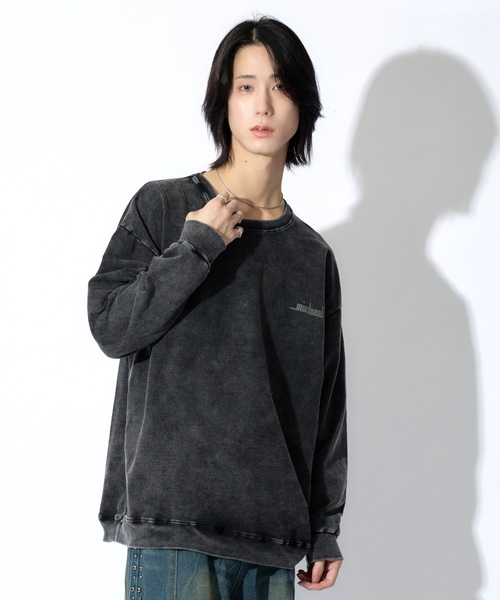 mindseeker(マインドシーカー)の「Small Logo Light Sweat(スウェット・メンズ・ブラック×グレー/ブラック×レッド・L/XL)」の9枚目の写真