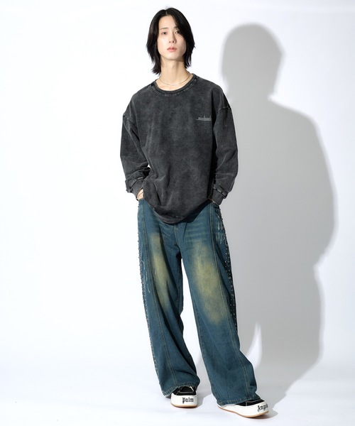 mindseeker(マインドシーカー)の「Small Logo Light Sweat(スウェット・メンズ・ブラック×グレー/ブラック×レッド・L/XL)」の15枚目の写真