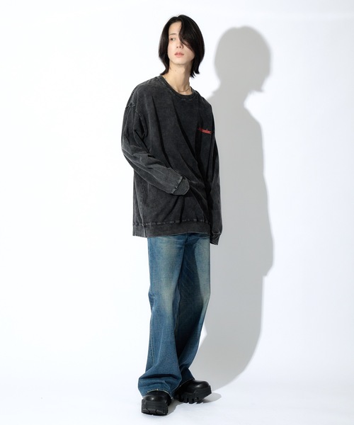 mindseeker(マインドシーカー)の「Small Logo Light Sweat(スウェット・メンズ・ブラック×グレー/ブラック×レッド・L/XL)」の21枚目の写真