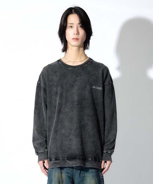 mindseeker(マインドシーカー)の「Small Logo Light Sweat(スウェット・メンズ・ブラック×グレー/ブラック×レッド・L/XL)」の7枚目の写真