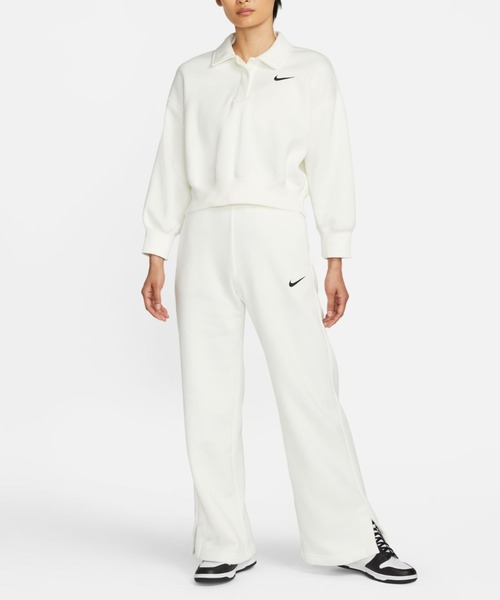 NIKE（ナイキ）の「【NIKE】フェニックス フリース ハイウエスト ワイドレッグ スウェットパンツ（その他パンツ・レディース・ブラック/モスグリーン/ホワイト系その他7・L/M/S）」の18枚目の写真