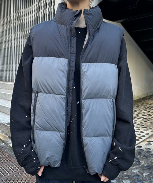 美品　テーラーメイド　中綿　ベスト　グレー系 セール】ONE DAY Select / マイクロポリ中綿ベスト（ダウンベスト