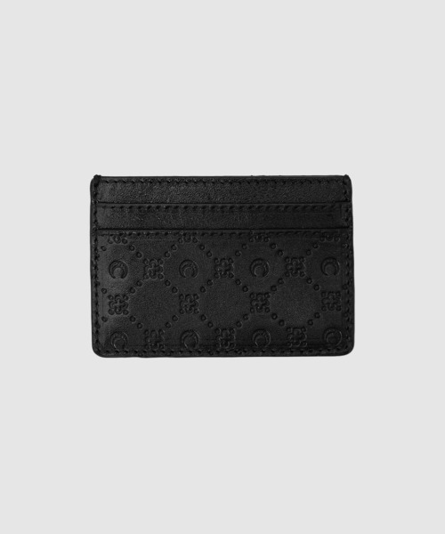 MOONOGRAM EMBOSSED LEATHER CARD HOLDER（カードケース）｜MARINE SERRE（マリーン・セル）