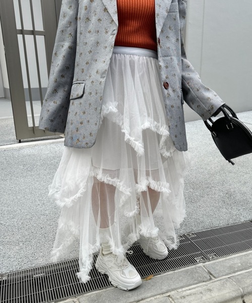 MUSE/Col Pierrot(コルピエロ)ロングチュールスカート