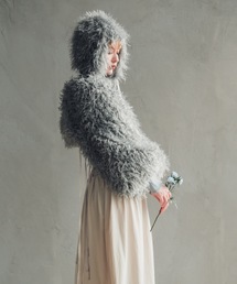 ORIENT MILLINERY | TIBETAN LAMB FUR ARM BOLERO | チベットラムエコファーバルーンアームボレロ(その他アウター)