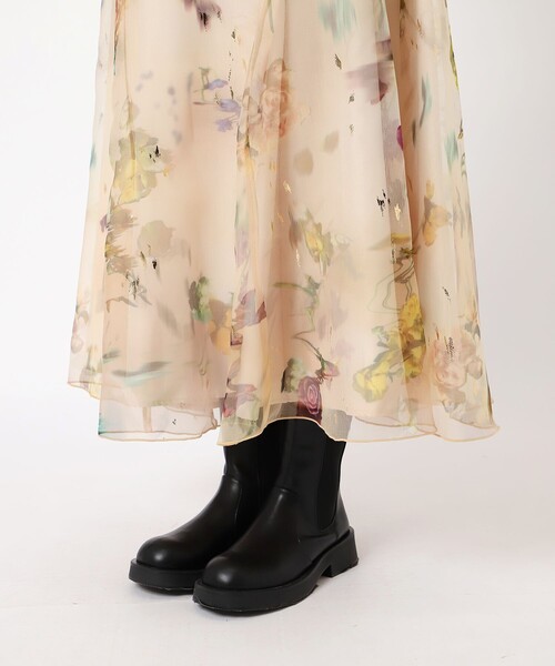 UND SCAN FLOWER SKIRT