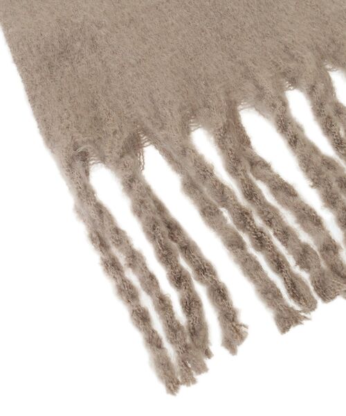 Green　Parks（グリーンパークス）の「ボリュームカラーマフラー（マフラー・レディース・ライトベージュ/アイボリー/サックスブルー/ピンク・FREE）」の16枚目の写真