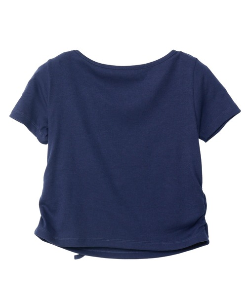 seventen フロントリボンシャツ 半袖 チェック Tシャツ Aライン フロントリボンシャツ(チェック) - seventen