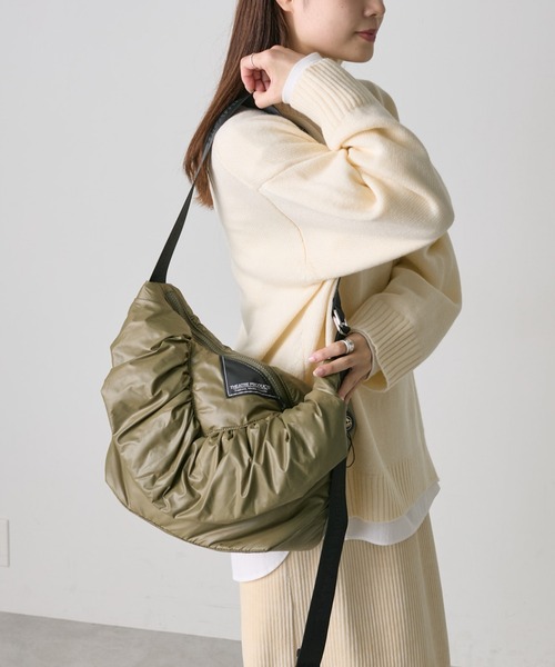 シアタープロダクツTHEATRE PRODUCTS フリルショルダーバッグL THEATRE PRODUCTS ショルダーバッグ バッグ テムズ フリル2WAY