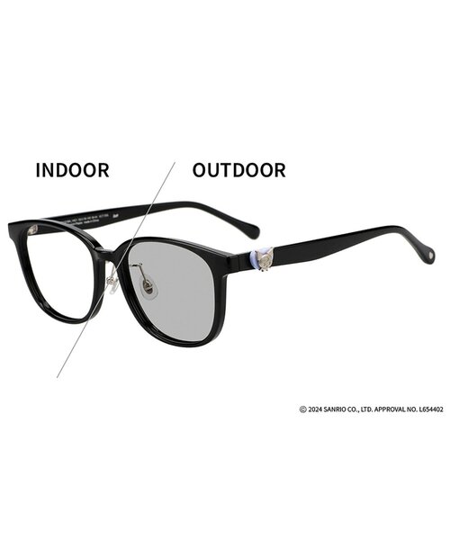 クロミ モデル】【WEB限定】ウェリントン型調光サングラス｜Zoff