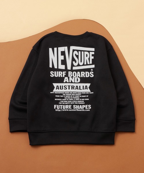 NEV SURF / ネブサーフ ロゴプリント ビッグシルエット 裏起毛 NEV SURF / ネブサーフ ロゴプリント ビッグシルエット 裏起毛
