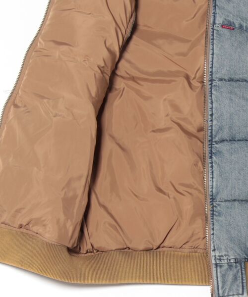 Levi's(リーバイス)の「【Levi's】ウエスタンベスト(ダウンベスト・メンズ・ダークインディゴブルー・M/L/S)」の3枚目の写真