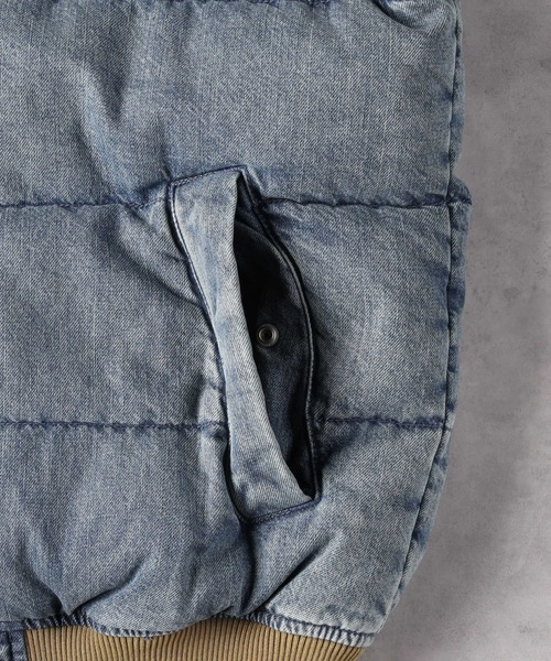 Levi's(リーバイス)の「【Levi's】ウエスタンベスト(ダウンベスト・メンズ・ダークインディゴブルー・M/L/S)」の9枚目の写真