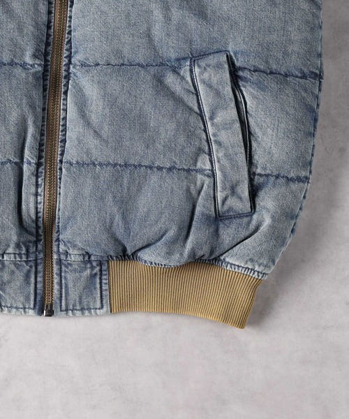 Levi's(リーバイス)の「【Levi's】ウエスタンベスト(ダウンベスト・メンズ・ダークインディゴブルー・M/L/S)」の8枚目の写真