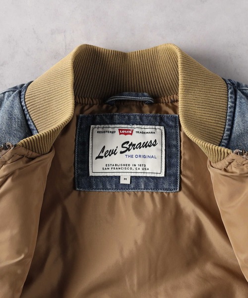 Levi's(リーバイス)の「【Levi's】ウエスタンベスト(ダウンベスト・メンズ・ダークインディゴブルー・M/L/S)」の7枚目の写真